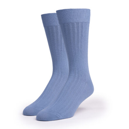 Faded Denim Ribbed